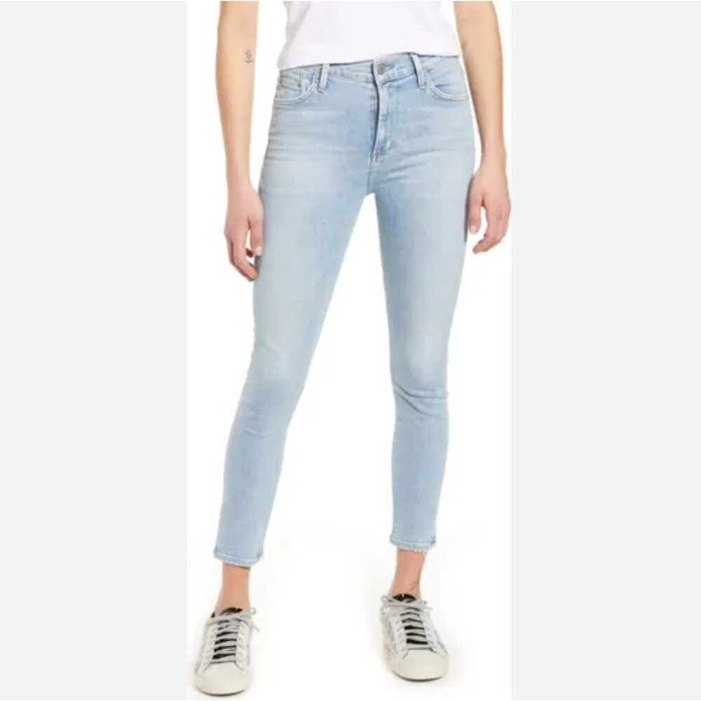 🌟CITIZANS OF HUMANITY🌟 ROCKET CROP HIGH RISE SKINNY STRETCH JEANS SZ 28